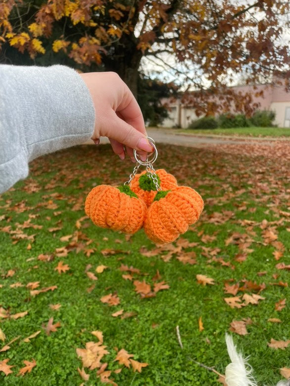 Porte-clé Citrouille – Édition d’Automne